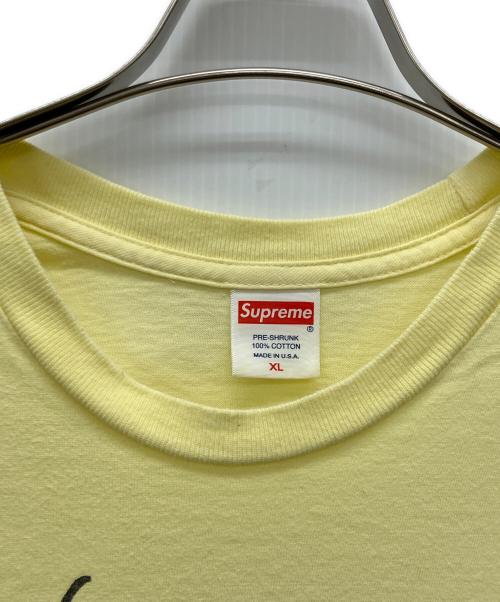 SUPREME（シュプリーム）SUPREME (シュプリーム) 半袖Tシャツ イエロー サイズ:XLの古着・服飾アイテム