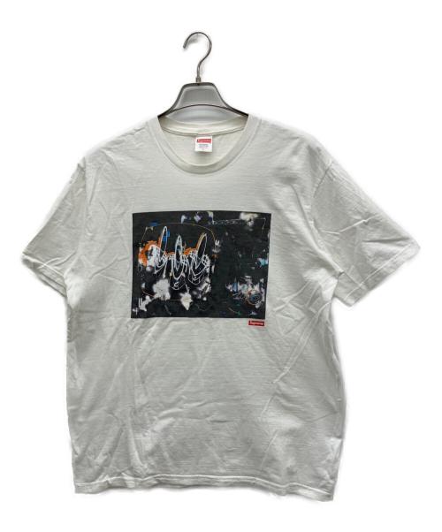 SUPREME（シュプリーム）SUPREME (シュプリーム) 半袖Tシャツ ホワイト サイズ:Lの古着・服飾アイテム
