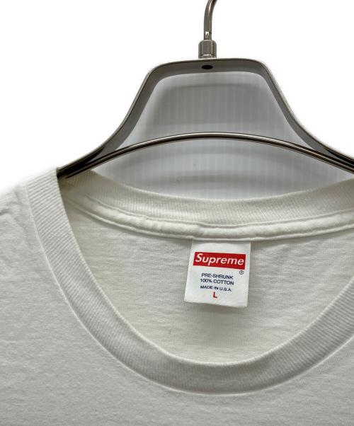 SUPREME（シュプリーム）SUPREME (シュプリーム) 半袖Tシャツ ホワイト サイズ:Lの古着・服飾アイテム
