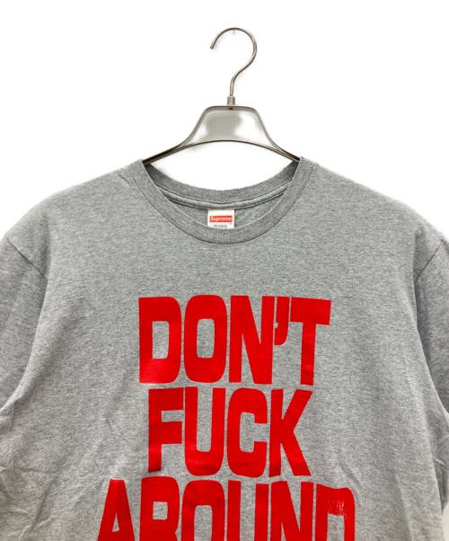 SUPREME（シュプリーム）SUPREME (シュプリーム) 半袖Tシャツ グレー サイズ:Lの古着・服飾アイテム