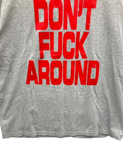 SUPREME（シュプリーム）SUPREME (シュプリーム) 半袖Tシャツ グレー サイズ:Lの古着・服飾アイテム