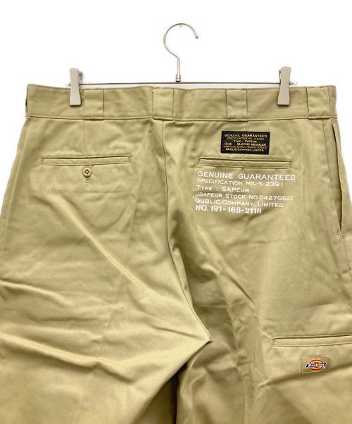 Dickies（ディッキーズ）Dickies (ディッキーズ) SAPEur (サプール) ワークパンツ ベージュ サイズ:XLの古着・服飾アイテム