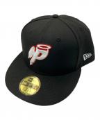 New Era×PALACEニューエラ×パレス）の古着「キャップ」｜ブラック