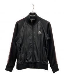 BURBERRY BLACK LABEL（バーバリーブラックレーベル）の古着「トラックジャケット」｜ブラック