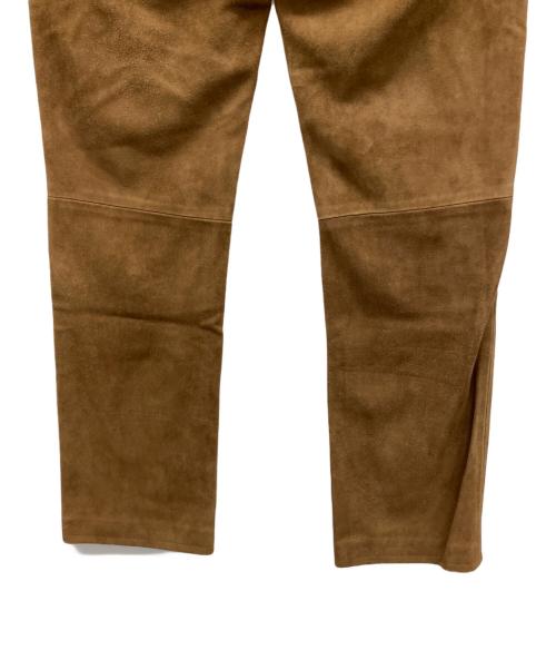 RALPH LAUREN（ラルフローレン）RALPH LAUREN (ラルフローレン) スウェードパンツ ブラウン サイズ:26の古着・服飾アイテム