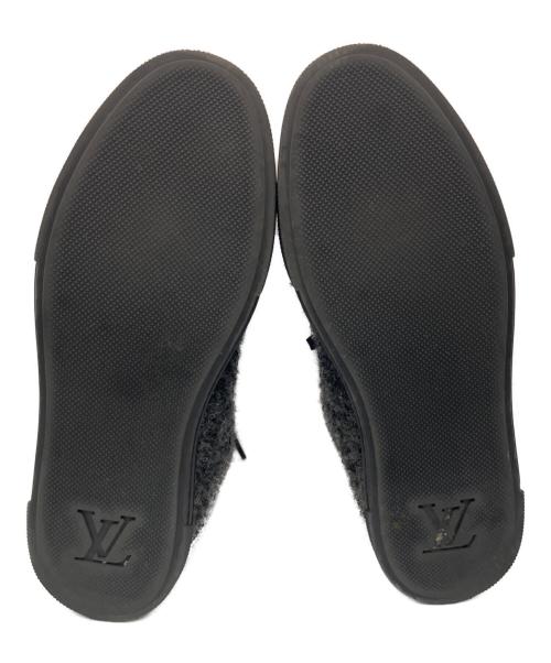 LOUIS VUITTON（ルイ ヴィトン）LOUIS VUITTON (ルイ ヴィトン) ハイカットスニーカー ブラック サイズ:36の古着・服飾アイテム