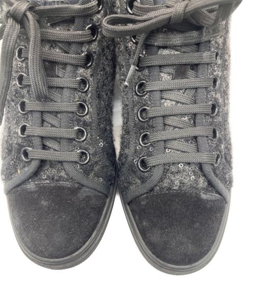 LOUIS VUITTON（ルイ ヴィトン）LOUIS VUITTON (ルイ ヴィトン) ハイカットスニーカー ブラック サイズ:36の古着・服飾アイテム