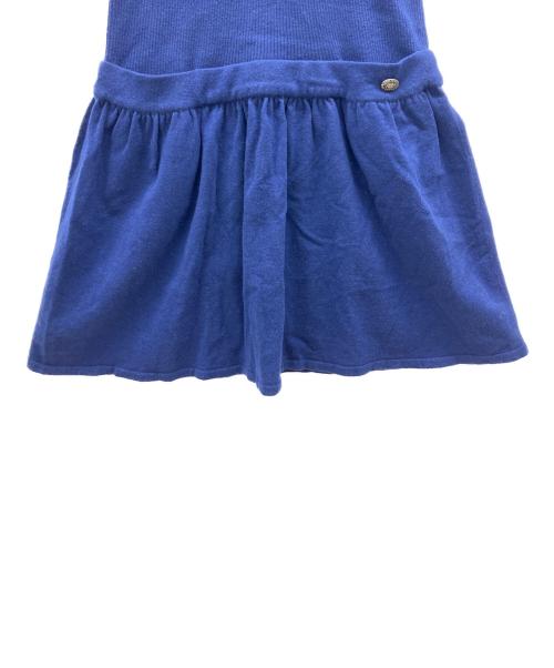 CHANEL（シャネル）CHANEL (シャネル) 半袖ワンピース ネイビー サイズ:36の古着・服飾アイテム