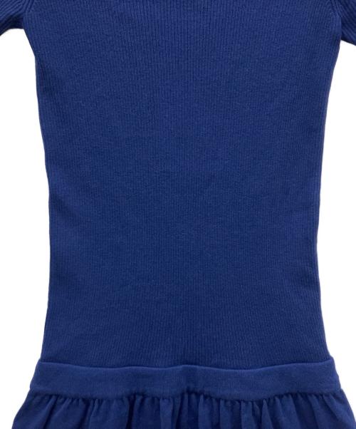 CHANEL（シャネル）CHANEL (シャネル) 半袖ワンピース ネイビー サイズ:36の古着・服飾アイテム