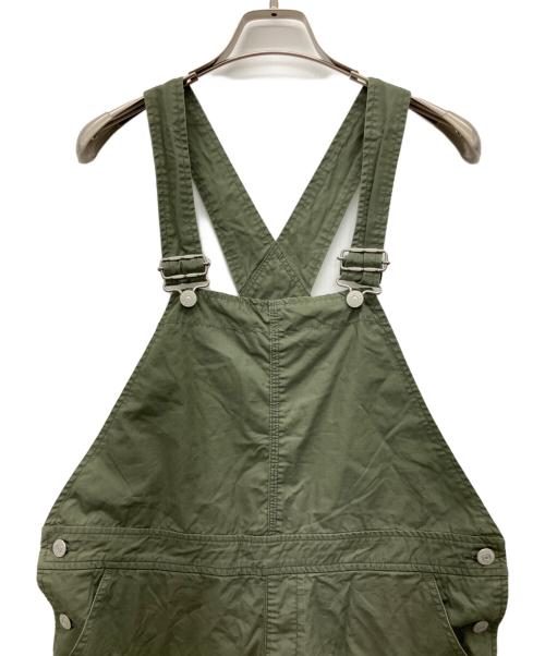 BEAMS BOY（ビームスボーイ）BEAMS BOY (ビームスボーイ) コットンポプリンジャンパースカート カーキ サイズ:不明の古着・服飾アイテム