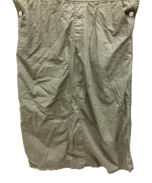 BEAMS BOY（ビームスボーイ）BEAMS BOY (ビームスボーイ) コットンポプリンジャンパースカート カーキ サイズ:不明の古着・服飾アイテム
