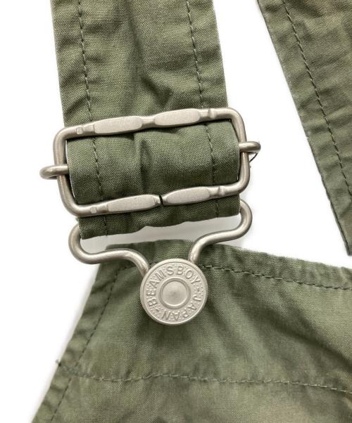 BEAMS BOY（ビームスボーイ）BEAMS BOY (ビームスボーイ) コットンポプリンジャンパースカート カーキ サイズ:不明の古着・服飾アイテム