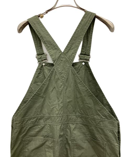 BEAMS BOY（ビームスボーイ）BEAMS BOY (ビームスボーイ) コットンポプリンジャンパースカート カーキ サイズ:不明の古着・服飾アイテム