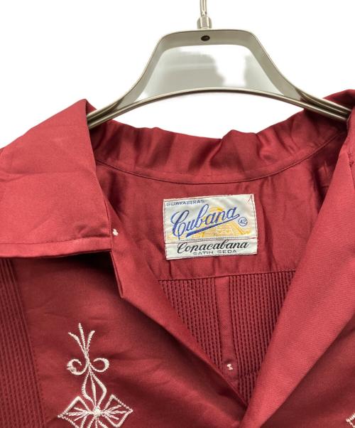 Cubana（クバーナ）Cubana (クバーナ) 半袖シャツ レッド サイズ:42の古着・服飾アイテム
