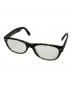 RAY-BAN (レイバン) 伊達眼鏡 ブラック×イエロー：5000円