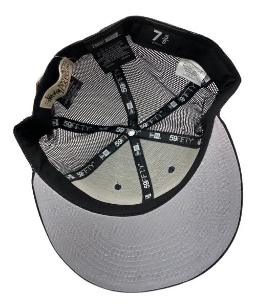 New Era（ニューエラ）New Era (ニューエラ) stussy (ステューシー) キャップ ブラックの古着・服飾アイテム