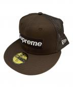 SUPREME×New Eraシュプリーム×ニューエラ）の古着「キャップ」｜ブラウン