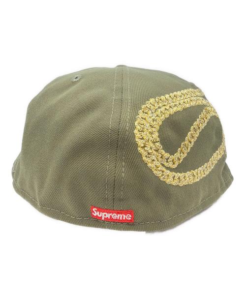 SUPREME（シュプリーム）Supreme (シュプリーム) New Era (ニューエラ) キャップ グリーン 未使用品の古着・服飾アイテム
