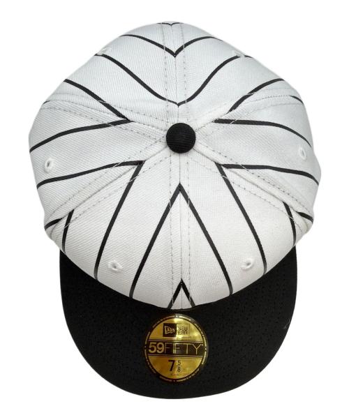 New Era（ニューエラ）New Era (ニューエラ) Supreme (シュプリーム) キャップ ブラック×ホワイト 未使用品の古着・服飾アイテム