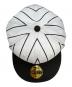 中古・古着 New Era (ニューエラ) Supreme (シュプリーム) キャップ ブラック×ホワイト 未使用品：13000円