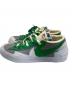 NIKE (ナイキ) sacai (サカイ) ローカットスニーカー グレー×グリーン サイズ:US10.5：7000円