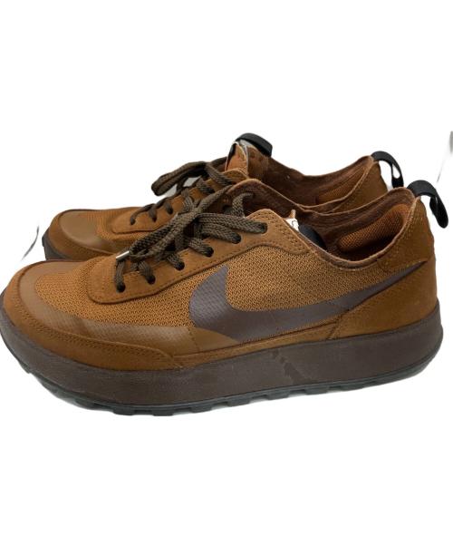NIKE（ナイキ）NIKE (ナイキ) Tom Sachs (トム・サックス) ローカットスニーカー ブラウン サイズ:28.5の古着・服飾アイテム