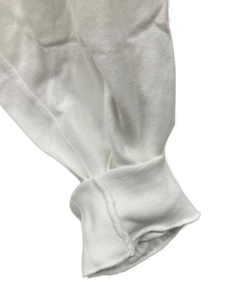 stussy（ステューシー）stussy (ステューシー) COMME des GARCONS (コムデギャルソン) 長袖Tシャツ ホワイト サイズ:Lの古着・服飾アイテム