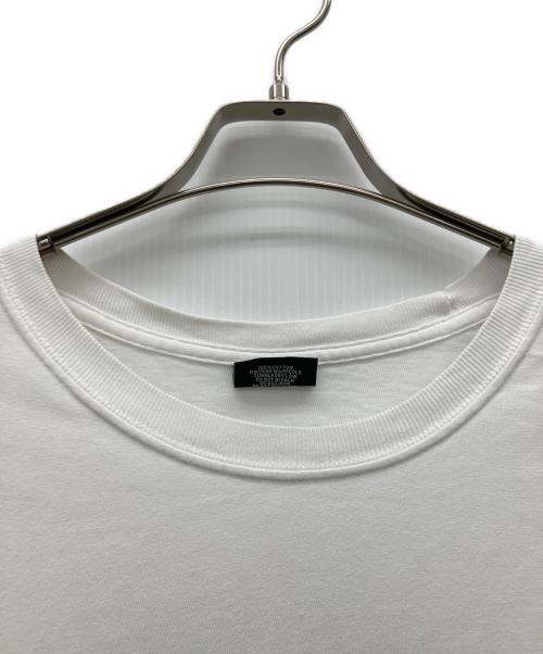 stussy（ステューシー）stussy (ステューシー) COMME des GARCONS (コムデギャルソン) 長袖Tシャツ ホワイト サイズ:Lの古着・服飾アイテム