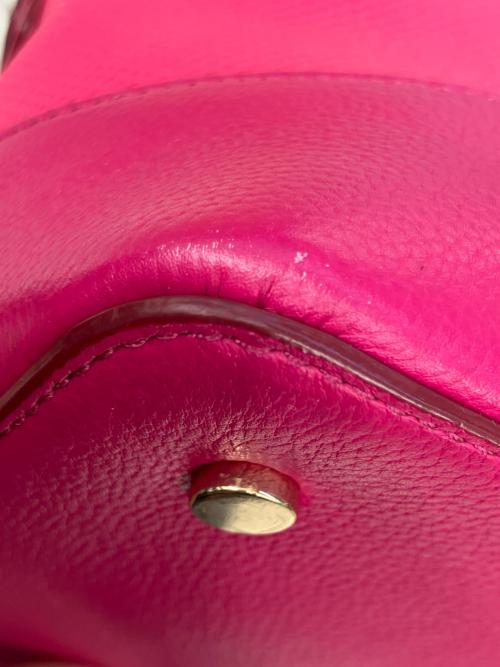 COLE HAAN（コールハーン）COLE HAAN (コールハーン) 2WAYショルダーバッグ ショッキングピンクの古着・服飾アイテム
