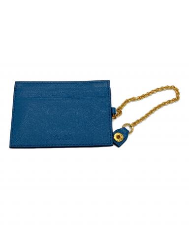 中古・古着通販】PRADA (プラダ) パスケース ブルー｜ブランド・古着