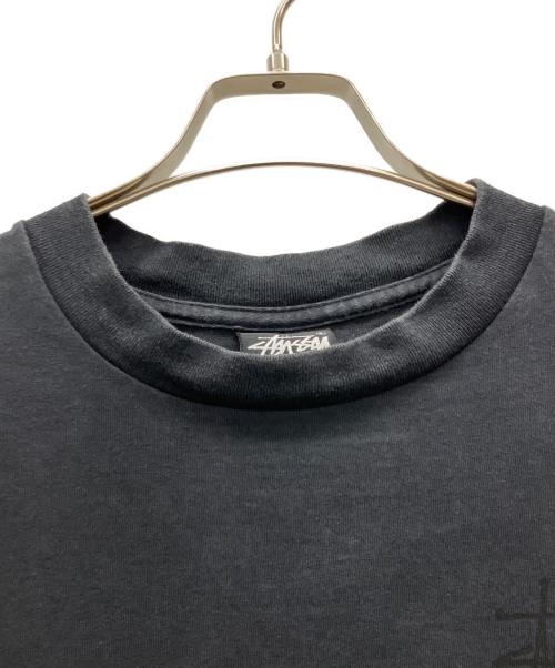 stussy（ステューシー）stussy (ステューシー) 半袖カットソー ブラック サイズ:XLの古着・服飾アイテム