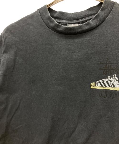 stussy（ステューシー）stussy (ステューシー) 半袖カットソー ブラック サイズ:XLの古着・服飾アイテム