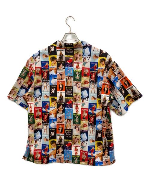 PLAY BOY（プレイボーイ）PLAY BOY (プレイボーイ) セットアップシャツ マルチカラー サイズ:Lの古着・服飾アイテム