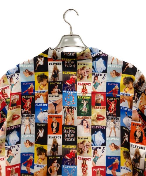 PLAY BOY（プレイボーイ）PLAY BOY (プレイボーイ) セットアップシャツ マルチカラー サイズ:Lの古着・服飾アイテム