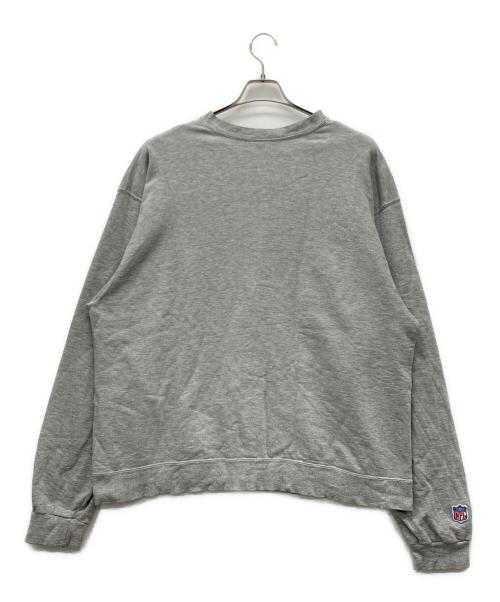 Champion（チャンピオン）Champion (チャンピオン) ボートネックスウェット グレー サイズ:XLの古着・服飾アイテム