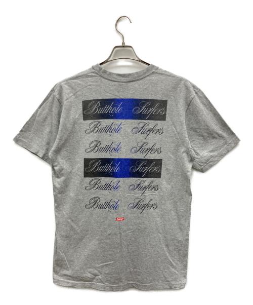 SUPREME（シュプリーム）SUPREME (シュプリーム) Butthole Surfers (バットホール・サーファーズ) 半袖カットソー グレー サイズ:Mの古着・服飾アイテム