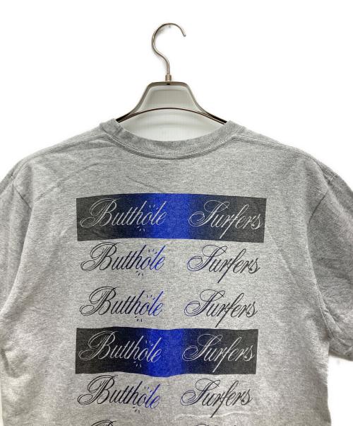 SUPREME（シュプリーム）SUPREME (シュプリーム) Butthole Surfers (バットホール・サーファーズ) 半袖カットソー グレー サイズ:Mの古着・服飾アイテム