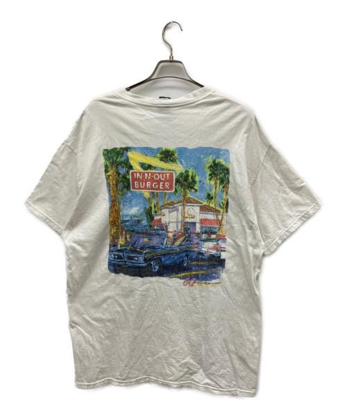 Hanes BEEFY（ヘインズビーフィー）Hanes BEEFY (ヘインズビーフィー) 半袖カットソー ホワイト サイズ:XLの古着・服飾アイテム