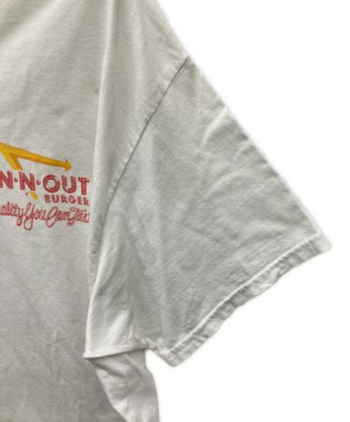 Hanes BEEFY（ヘインズビーフィー）Hanes BEEFY (ヘインズビーフィー) 半袖カットソー ホワイト サイズ:XLの古着・服飾アイテム