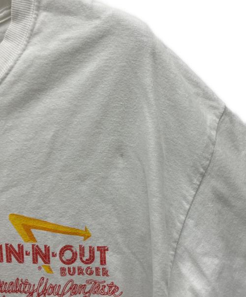 Hanes BEEFY（ヘインズビーフィー）Hanes BEEFY (ヘインズビーフィー) 半袖カットソー ホワイト サイズ:XLの古着・服飾アイテム