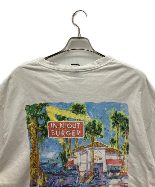Hanes BEEFY（ヘインズビーフィー）Hanes BEEFY (ヘインズビーフィー) 半袖カットソー ホワイト サイズ:XLの古着・服飾アイテム