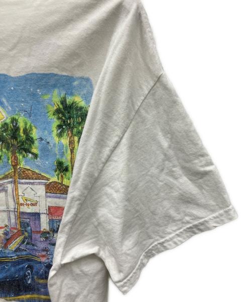 Hanes BEEFY（ヘインズビーフィー）Hanes BEEFY (ヘインズビーフィー) 半袖カットソー ホワイト サイズ:XLの古着・服飾アイテム