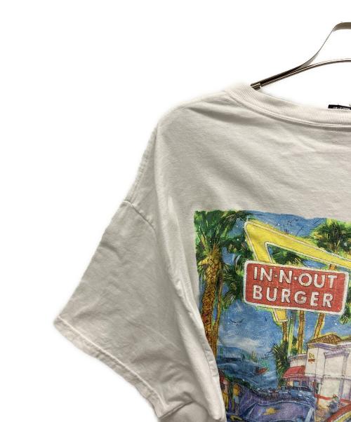 Hanes BEEFY（ヘインズビーフィー）Hanes BEEFY (ヘインズビーフィー) 半袖カットソー ホワイト サイズ:XLの古着・服飾アイテム