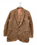 Stanley Blacker×Harris Tweedスタンリー・ブラッカー×ハリスツイード）の古着「ツイードテーラードジャケット」｜レッド×ベージュ