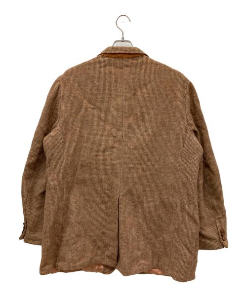 Stanley Blacker（スタンリー・ブラッカー）Stanley Blacker (スタンリー・ブラッカー) Harris Tweed (ハリスツイード) ツイードテーラードジャケット レッド×ベージュ サイズ:不明の古着・服飾アイテム