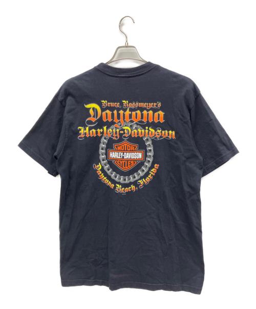 HARLEY-DAVIDSON（ハーレーダビッドソン）HARLEY-DAVIDSON (ハーレーダビッドソン) 半袖Tシャツ ブラック サイズ:XLの古着・服飾アイテム