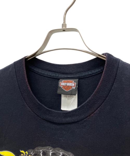 HARLEY-DAVIDSON（ハーレーダビッドソン）HARLEY-DAVIDSON (ハーレーダビッドソン) 半袖Tシャツ ブラック サイズ:XLの古着・服飾アイテム