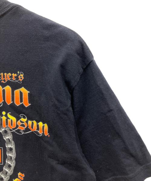 HARLEY-DAVIDSON（ハーレーダビッドソン）HARLEY-DAVIDSON (ハーレーダビッドソン) 半袖Tシャツ ブラック サイズ:XLの古着・服飾アイテム