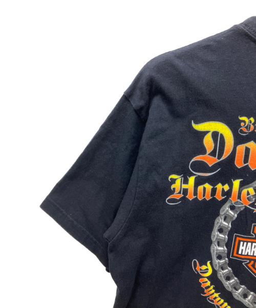 HARLEY-DAVIDSON（ハーレーダビッドソン）HARLEY-DAVIDSON (ハーレーダビッドソン) 半袖Tシャツ ブラック サイズ:XLの古着・服飾アイテム