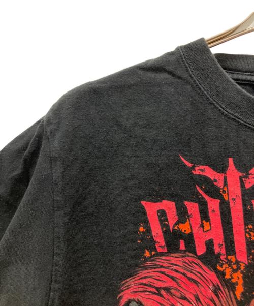 ROCK1（-）ROCK1 (-) 半袖カットソー ブラック サイズ:MEDEUMの古着・服飾アイテム